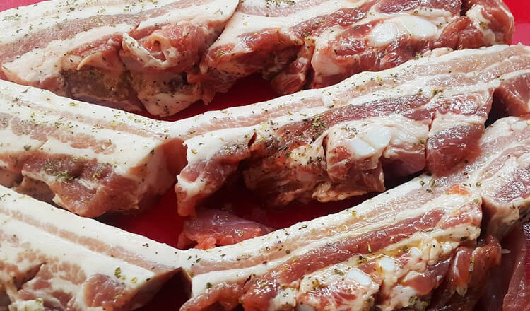 Saborosa Pancetta de Porco